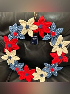 Martha Stewart Patriotic Wreath